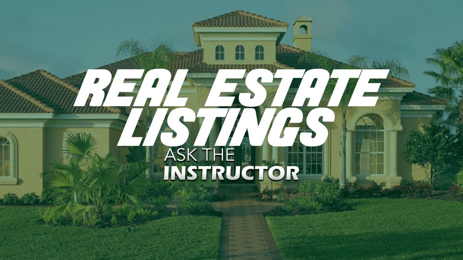Real Estate Listings TSRE Tampa School of Real Estate