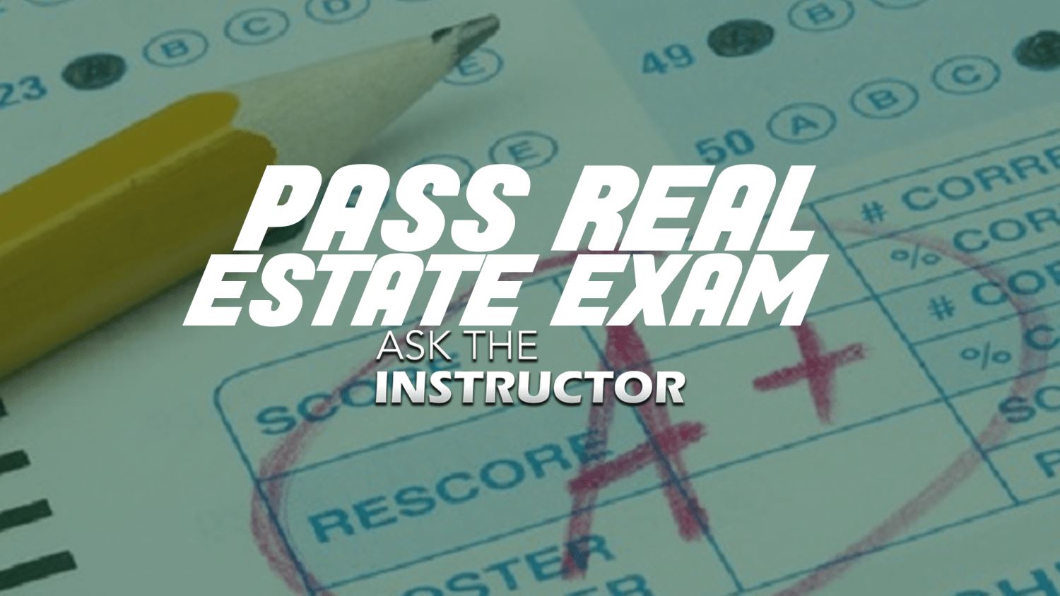 What You Need to Study to Pass Florida Real Estate Exam