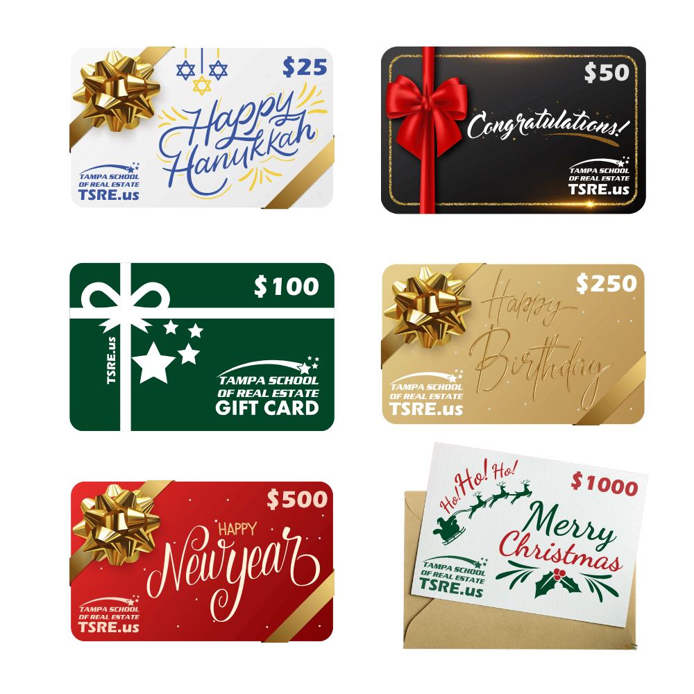Giftcard Gift Cards TSRE | Tampa School of Real Estate