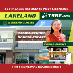 Lakeland thumbnail for Lakeland | Mar 14 8:30am | 45-HR FL Post Licensing Course