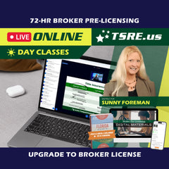 LIVE Online thumbnail for LIVE Online | Mar 23 9:00am | 72-HR FL Broker Pre-Licensing Classes
