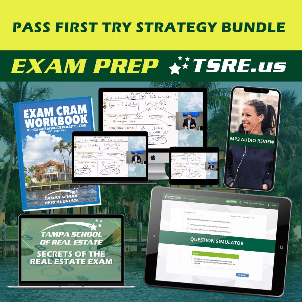 Pass First Try Real Estate Exam Prep Bundle Exam Prep learn.at.tsre.us