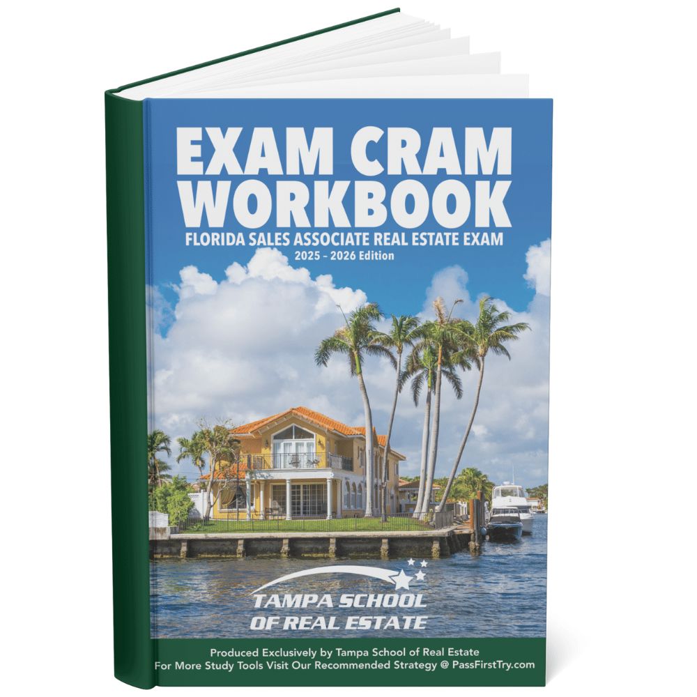 Workbook: Exam Cram Textbook TSRE | Tampa School of Real Estate