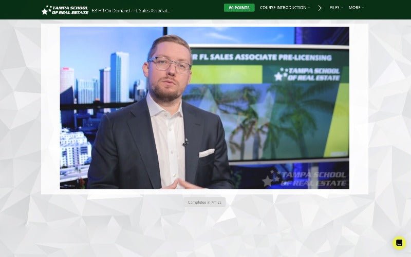 Instructor-Led 63 HR FL Real Estate License Class Online (Video Based) learn.at.tsre.us