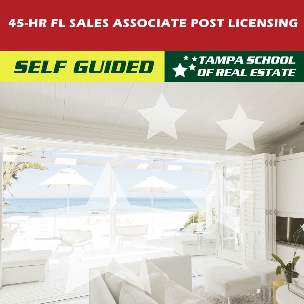 Pre-Order: FL 45-Hour Sales Associate Post Licensing Online Course CE LEAP