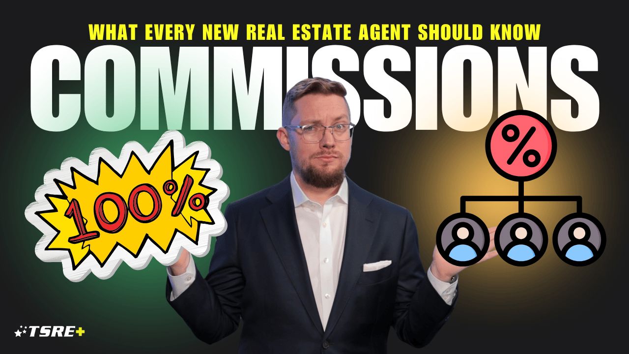 100% Commission vs. Commission Splits: What Every New Real Estate Agent Needs to Know
