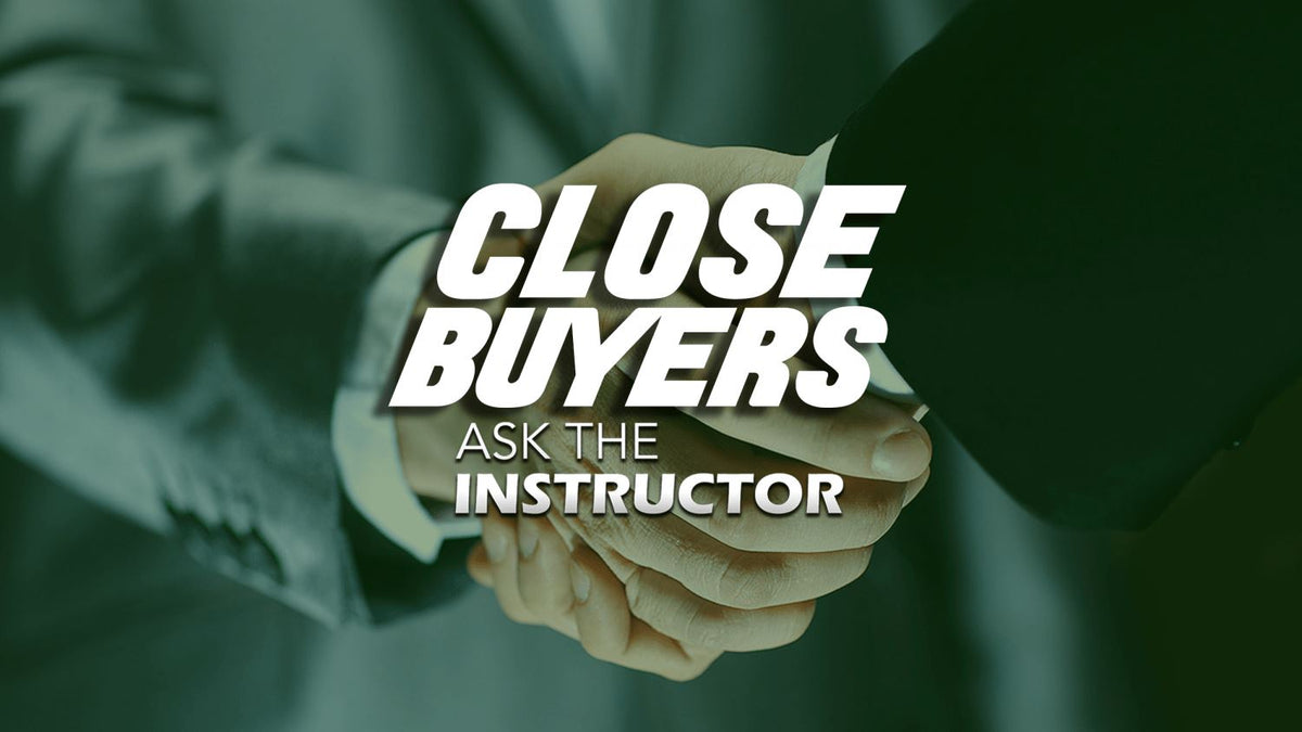 Close Your First Buyer