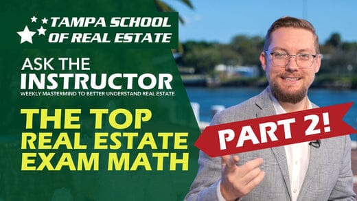 Top Real Estate Exam Math - Part 2