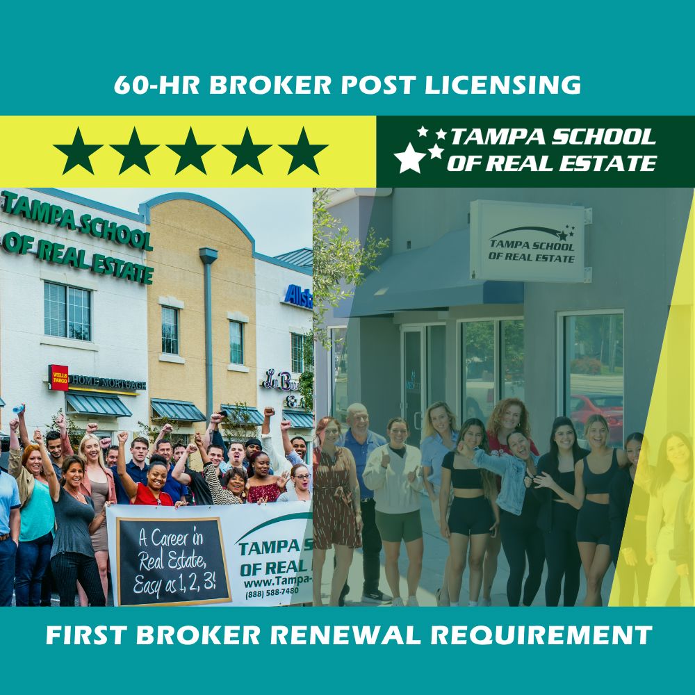Broker Post Licensing Class Schedule