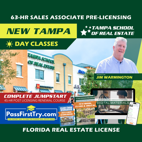 + Jumpstart: PassFirstTry & 45-HR Post Licensing