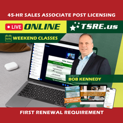 LIVE Online thumbnail for LIVE Online | Dec 6 8:30am | 45-HR FL Post Licensing Course