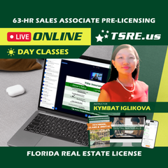 LIVE Online thumbnail for LIVE Online | Oct 6 8:30am | 63-HR FL Real Estate Classes
