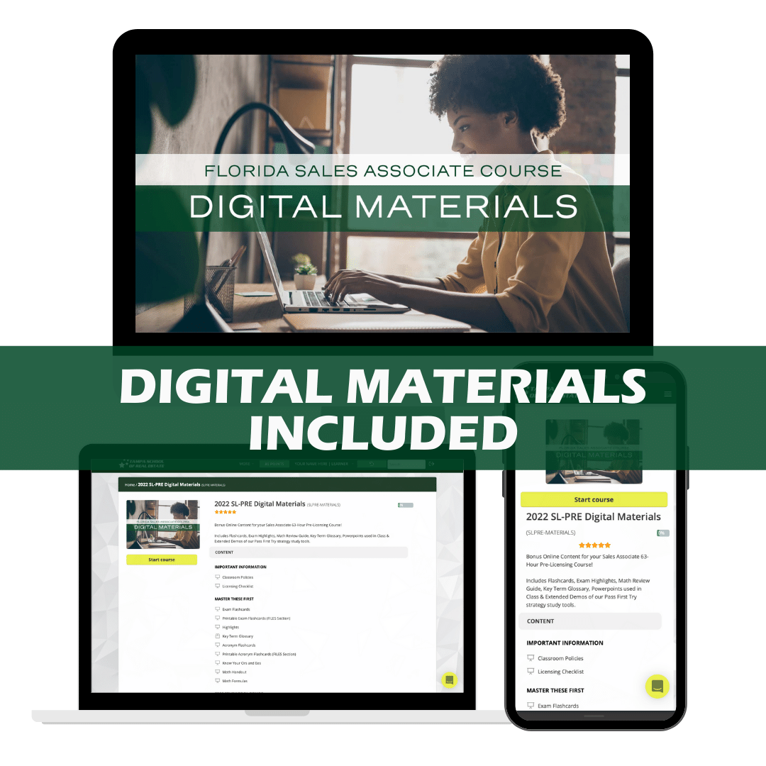 Palm Harbor | Jan 26 8:00am | 63-HR FL Real Estate Classes