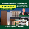 Hyde Park | Jun 15 9:00am | 63-HR FL Real Estate Classes SLPRE TSRE Hyde Park | Tampa School of Real Estate Full Tuition 