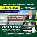 Lakeland | Apr 6 6:30pm | 63-HR FL Real Estate Classes SLPRE TSRE Lakeland | Tampa School of Real Estate Deposit - Balance Due Prior to Class 