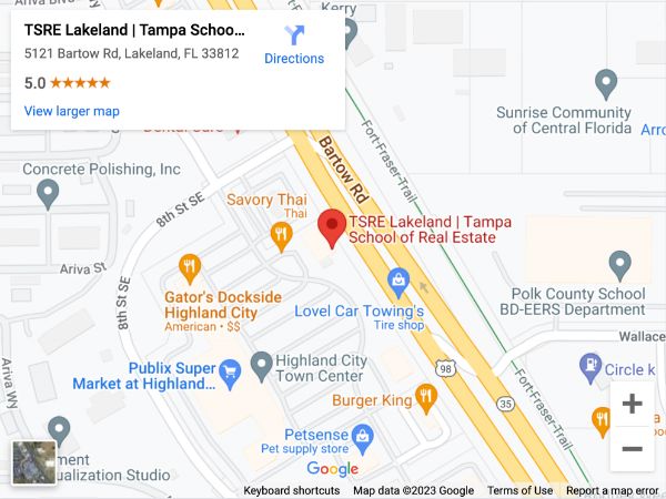 Lakeland | Jan 5 9:30am | 63-HR FL Real Estate Classes SLPRE TSRE Lakeland | Tampa School of Real Estate 