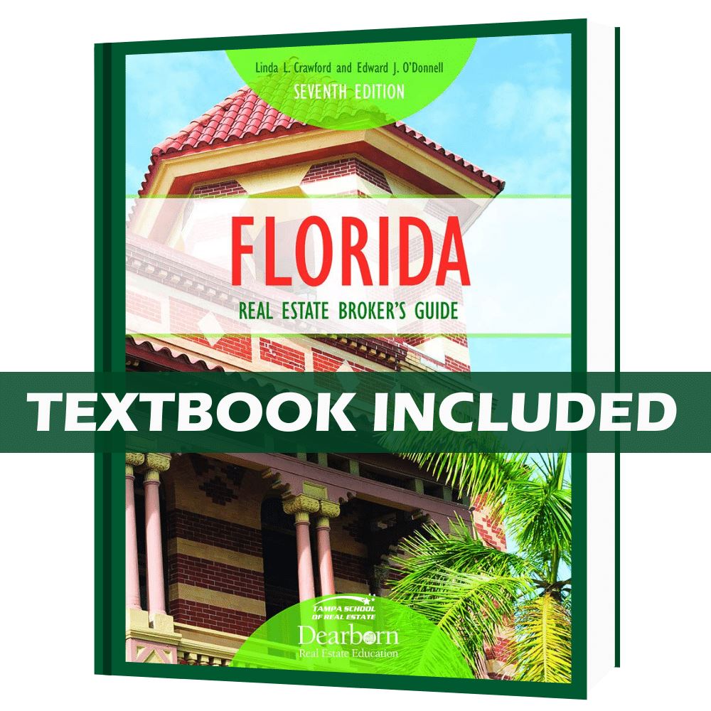 LIVE Online | Apr 7 6:00pm | 72-HR FL Broker Pre-Licensing Classes BKPRE TSRE LIVE Online | Tampa School of Real Estate 