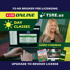LIVE Online thumbnail for LIVE Online | Dec 8 9:00am | 72-HR FL Broker Pre-Licensing Classes