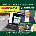 LIVE Online | Feb 23 9:15am | 63-HR FL Real Estate Classes SLPRE TSRE LIVE Online | Tampa School of Real Estate Full Tuition 