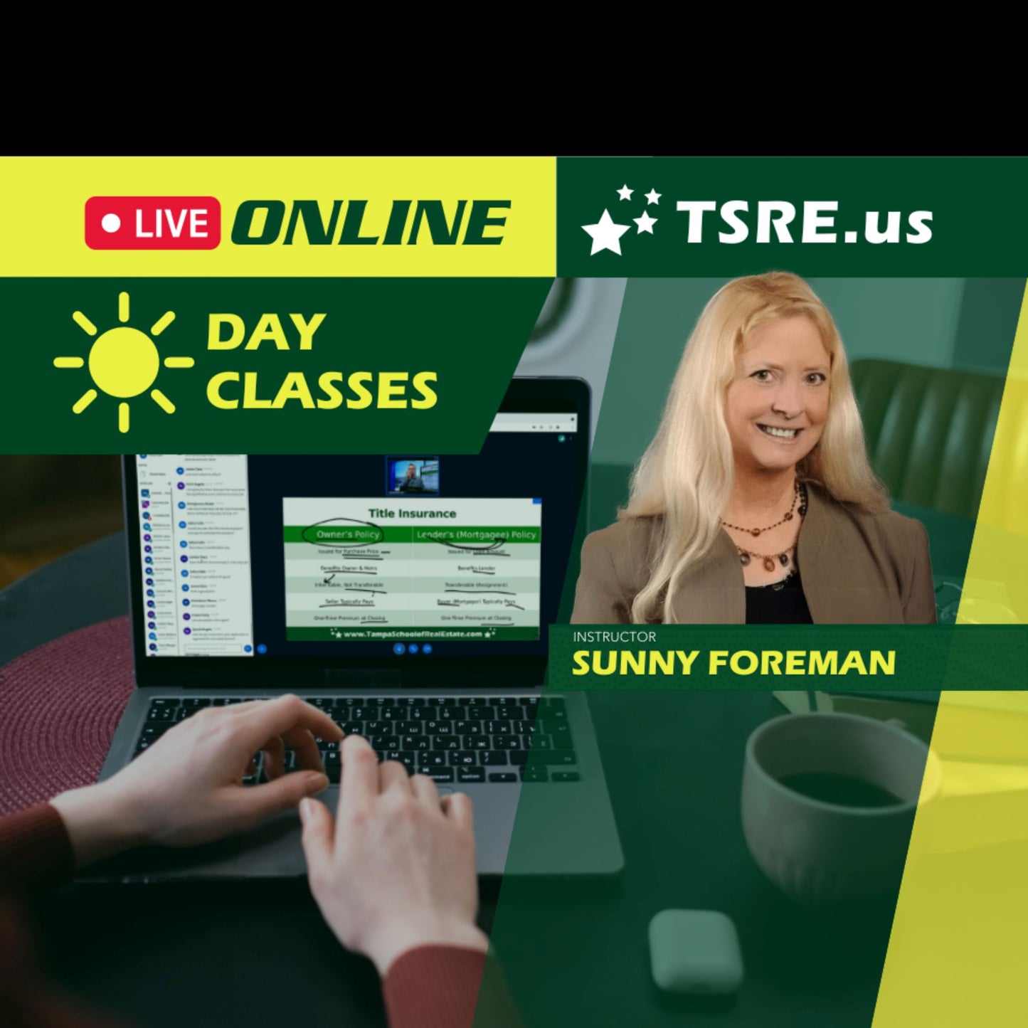 LIVE Online | Feb 28 9:30am | Weekend Prep Class PREP TSRE LIVE Online | Tampa School of Real Estate 