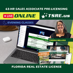 LIVE Online | Feb 9 6:30pm | 63-HR FL Real Estate Classes SLPRE TSRE LIVE Online | Tampa School of Real Estate Full Tuition 