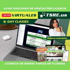 LIVE Online thumbnail for LIVE Online | Jun 15 9:30am | 63-HR FL Clases de Bienes Raices