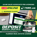 LIVE Online | Nov 30 9:00am | 63-HR FL Real Estate Classes SLPRE TSRE LIVE Online | Tampa School of Real Estate Deposit - Balance Due Prior to Class 