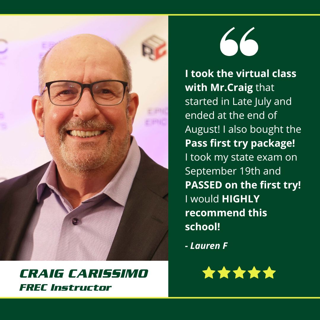 LIVE Online | Oct 19 6:30pm | 63-HR FL Real Estate Classes SLPRE TSRE LIVE Online | Tampa School of Real Estate 