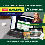 LIVE Online | Oct 20 6:30pm | 63-HR FL Real Estate Classes SLPRE TSRE LIVE Online | Tampa School of Real Estate Full Tuition 