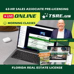LIVE Online | Oct 26 9:15am | 63-HR FL Real Estate Classes SLPRE TSRE LIVE Online | Tampa School of Real Estate Full Tuition 