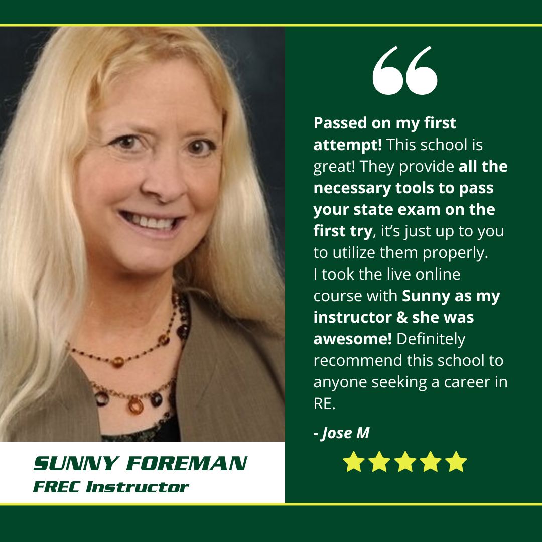 LIVE Online | Sep 26 9:00am | 63-HR FL Real Estate Classes SLPRE TSRE LIVE Online | Tampa School of Real Estate 