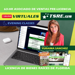 LIVE Online thumbnail for LIVE Online | Sep 29 6:30pm | 63-HR FL Clases de Bienes Raices