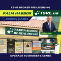 Palm Harbor | Feb 1 6:00pm | 72-HR FL Broker Pre-Licensing Classes BKPRE TSRE Palm Harbor | Tampa School of Real Estate 