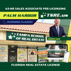 Palm Harbor | Jul 21 6:30pm | 63-HR FL Real Estate Classes SLPRE TSRE Palm Harbor | Tampa School of Real Estate Full Tuition 
