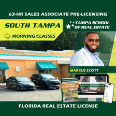 South Tampa thumbnail for South Tampa | Dec 8 8:00am | 63-HR FL Real Estate Classes