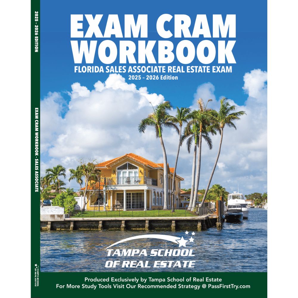 Workbook: Exam Cram Textbook TSRE | Tampa School of Real Estate 
