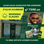 Palm Harbor | Oct 9 8:00am | 63-HR FL Real Estate Classes SLPRE TSRE Palm Harbor | Tampa School of Real Estate 